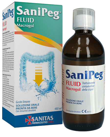 SANIPEG FLUID MACROGOL 480 ML - doctorpill.it