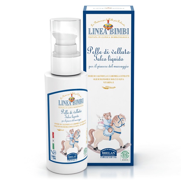 HELAN BIMBI PELLE DI VELLUTO TALCO LIQUIDO 240 ML - doctorpill.it