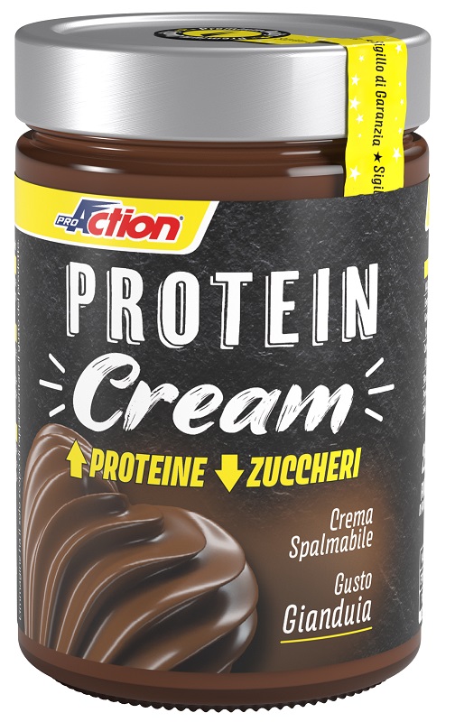 PROACTION PROTEIN CREAM GIANDUIA 300 G - doctorpill.it