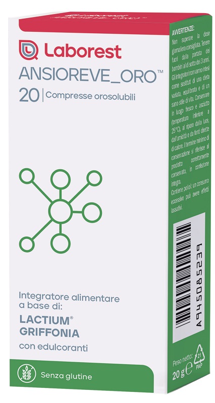 ANSIOREVE ORO 20 COMPRESSE - doctorpill.it