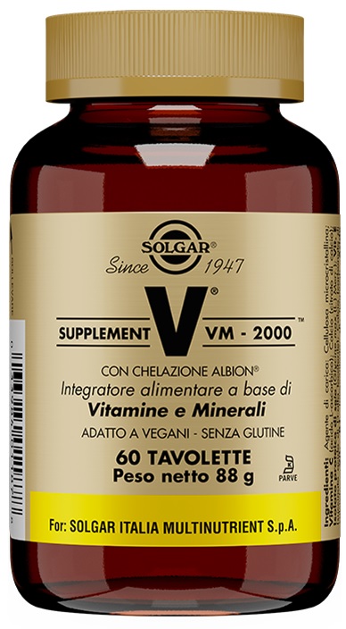 SUPPLEMENT VM 2000 60 TAVOLETTE - doctorpill.it