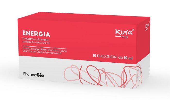 KURA PED ENERGIA 10 FLACONCINI X 10 ML - doctorpill.it