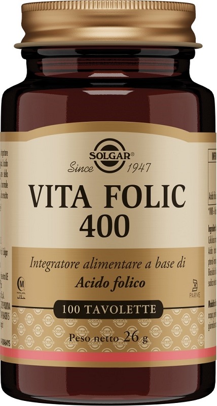 VITA FOLIC 400 100 TAVOLETTE - doctorpill.it