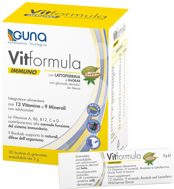 VITFORMULA IMMUNO 30 STICK DA 2 G - doctorpill.it