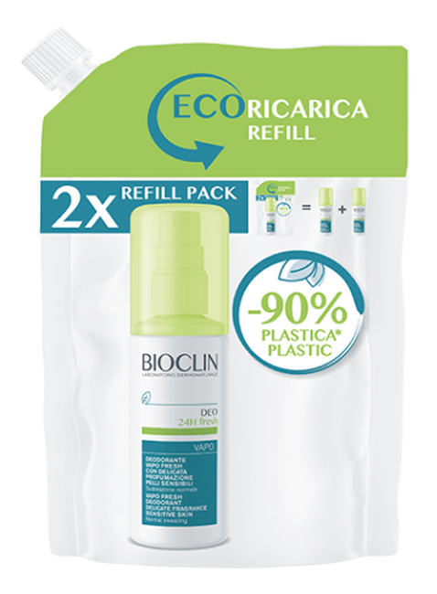 BIOCLIN DEO 24H FRESH VAPO RICARICA 200 ML - doctorpill.it
