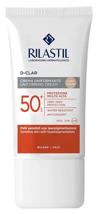 RILASTIL SUN SYSTEM D-CLAR LIGHT SPF50+ 40 ML - doctorpill.it