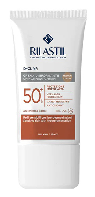 RILASTIL SUN SYSTEM D-CLAR MEDIUM SPF50+ 40 ML - doctorpill.it