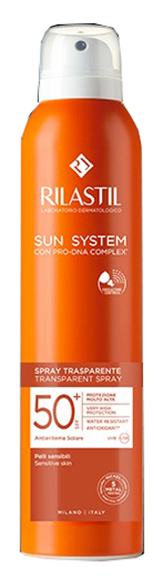 RILASTIL SUN SYSTEM TRASPARENT SPRAY SPF50+ 200 ML - doctorpill.it