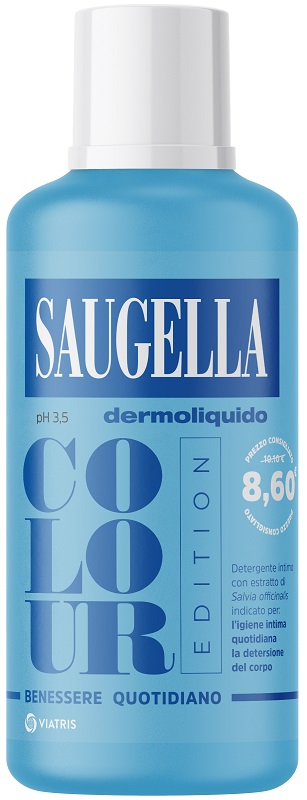 SAUGELLA DERMOLIQUIDO COLOUR EDITION DETERGENTE INTIMO 500 ML - doctorpill.it