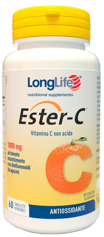 LONGLIFE ESTER C 1000MG 60 TAVOLETTE - doctorpill.it