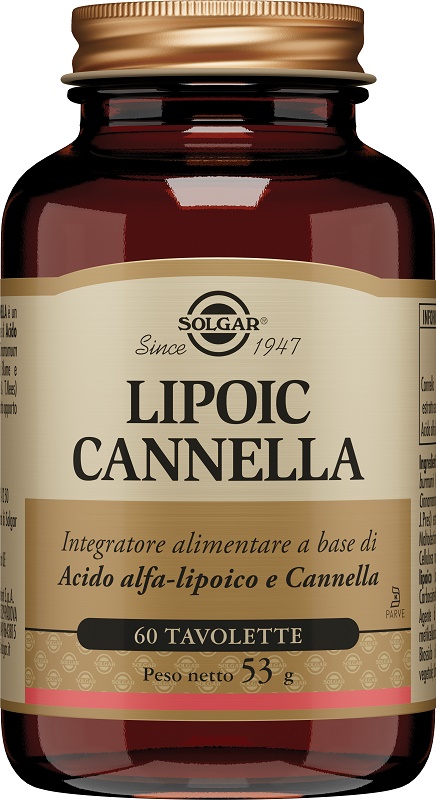 LIPOIC CANNELLA 60 TAVOLETTE - doctorpill.it