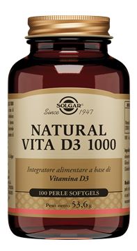 NATURAL VITA D3 1000 100 PERLE SOFTGEL - doctorpill.it