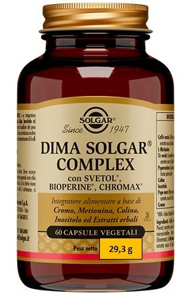 DIMA SOLGAR COMPLEX 60 CAPSULE VEGETALI - doctorpill.it