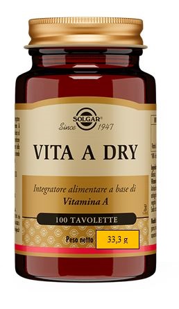 VITA A DRY 100 TAVOLETTE - doctorpill.it