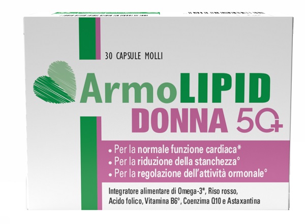 ARMOLIPID DONNA 50+ 30 CAPSULE MOLLI - doctorpill.it