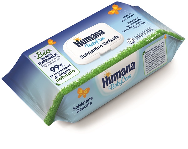 HUMANA BABY CARE SALVIETTE 72 PEZZI - doctorpill.it