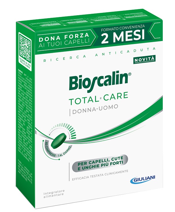 BIOSCALIN TOTAL CARE 60 COMPRESSE - doctorpill.it