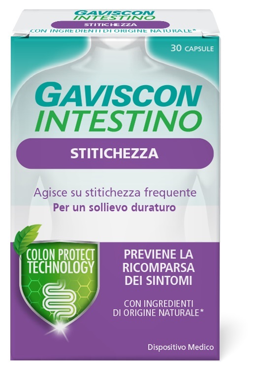 GAVISCON INTESTINO STITICHEZZA 30 CAPSULE - doctorpill.it