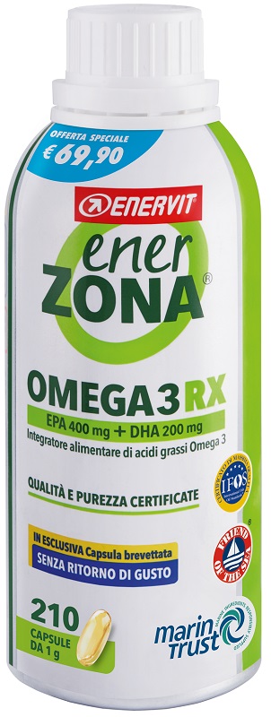 ENERZONA OMEGA 3RX 210 CAPSULE 1 G OFFERTA SPECIALE - doctorpill.it