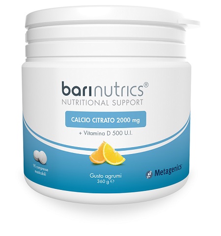 BARINUTRICS CALCIO CITRATO ARANCIA LIMONE ITA 90 COMPRESSE - doctorpill.it
