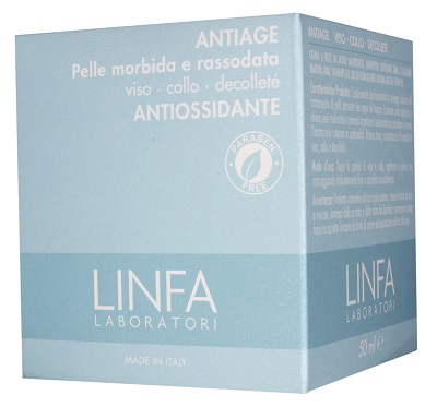 LINFA ANTIAGE PELLE MORBIDA E RASSODATA VISO COLLO DECOLLETE ANTIOSSIDANTE 50 ML - doctorpill.it