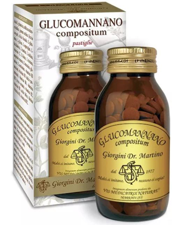 GLUCOMANNANO COMPOSITUM 180 PASTIGLIE 90 G - doctorpill.it