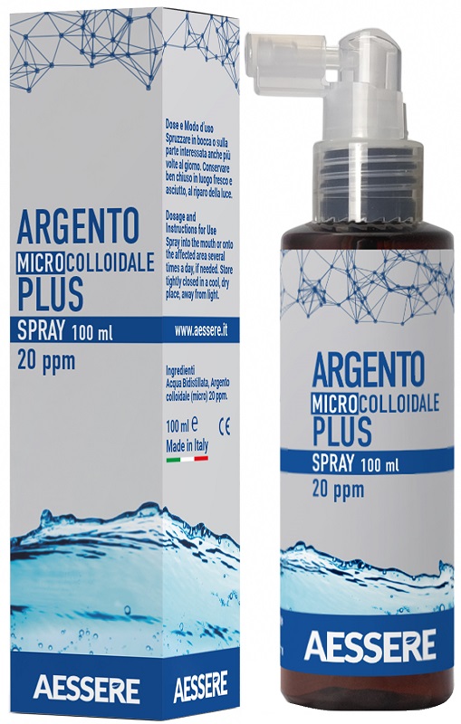 ARGENTO COLLOIDALE PLUS SPRAY 100 ML - doctorpill.it