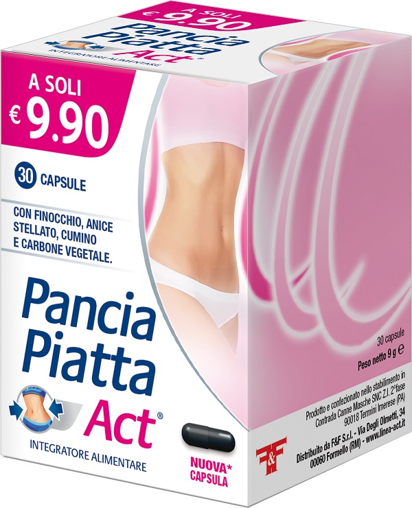 PANCIA PIATTA ACT 30 CAPSULE - doctorpill.it