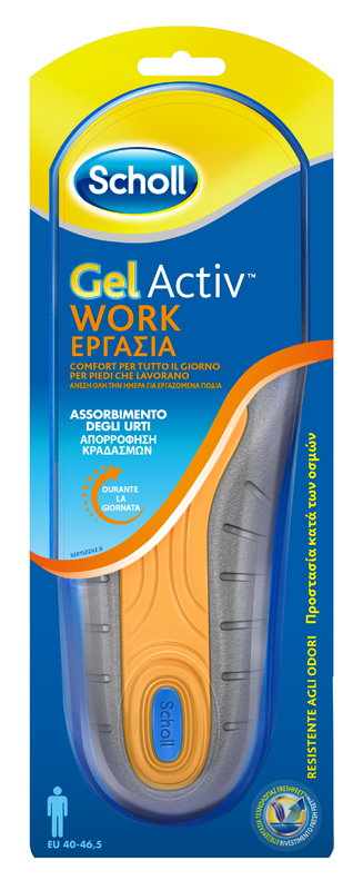 SCHOLL GEL ACTIV WORK UOMO - doctorpill.it