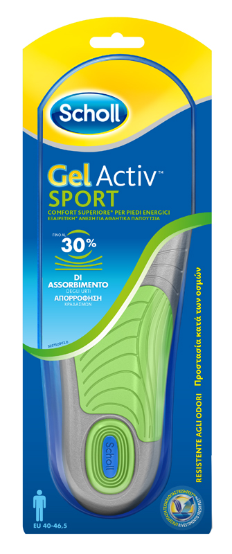 SCHOLL GEL ACTIV SPORT UOMO - doctorpill.it