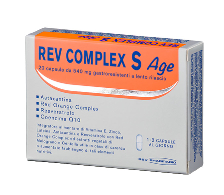 REV COMPLEX S AGE 20 CAPSULE - doctorpill.it