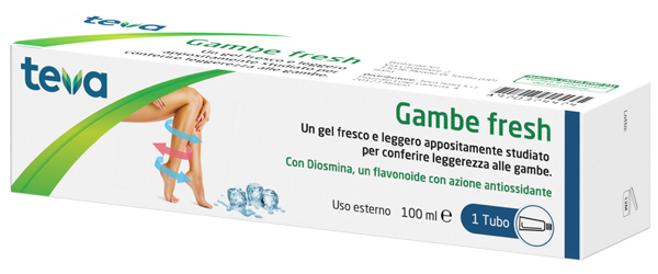GAMBE FRESH TEVA GEL 100 ML - doctorpill.it