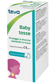 BABY TOSSE TEVA SCIROPPO 210 G - doctorpill.it