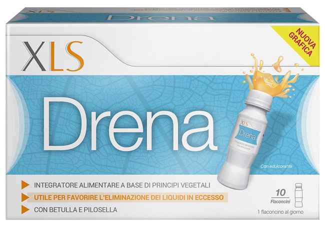 XLS DRENA 10 FLACONCINI X 10 ML - doctorpill.it
