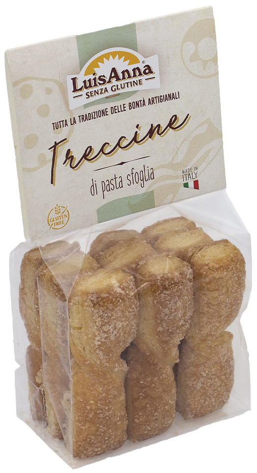BISCOTTI SFOGLIA TRECCINE 130 G - doctorpill.it