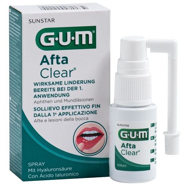GUM AFTACLEAR SPRAY 15 ML - doctorpill.it