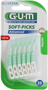 GUM SOFT-PICKS ADVANCED 30 PEZZI - doctorpill.it