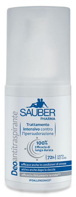 SAUBER ANTITRASPIRANTE 72 ORE VAPO - doctorpill.it
