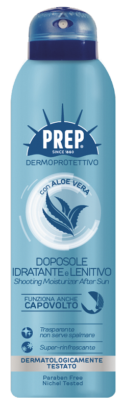 PREP DERMOPROTETTIVO DOPOSOLE IDRATANTE E LENITIVO CON ALOE VERA 150 ML - doctorpill.it