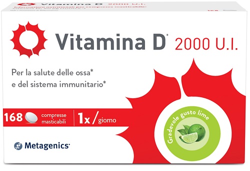 VITAMINA D 2000 UI 168 COMPRESSE MASTICABILI - doctorpill.it