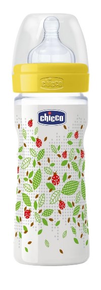 CHICCO BIBERON WELL BEING IN POLIPROPILENE UNISEX DA 250 ML MEDIUM SILICONE ITA - doctorpill.it