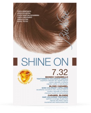 BIONIKE SHINE ON TRATTAMENTO COLORANTE CAPELLI BIONDO CARAMELLO 7.32 - doctorpill.it