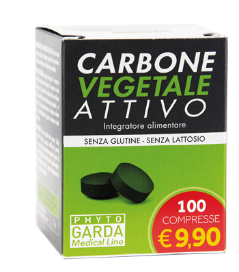 CARBONE VEGETALE ATTIVO 100 COMPRESSE - doctorpill.it