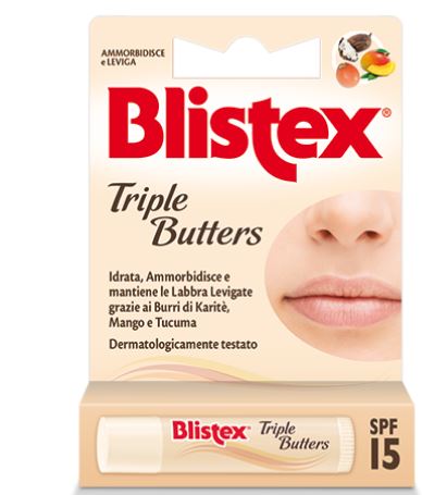 BLISTEX TRIPLE BUTTERS STICK LABBRA - doctorpill.it