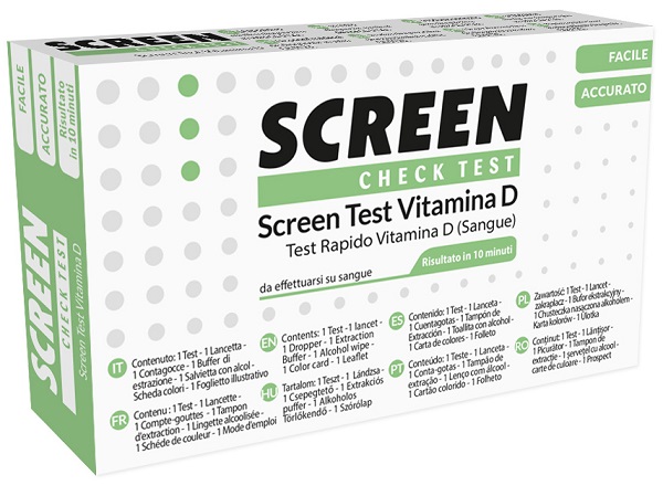 SCREEN TEST RAPIDO 25-IDROSSIVITAMINA D PUNGIDITO 1 PEZZO - doctorpill.it