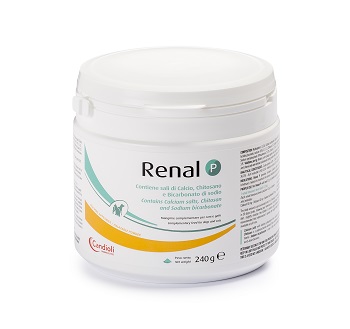 RENAL P MANGIME COMPLEMENTARE PER CANI E GATTI BARATTOLO 240 G - doctorpill.it