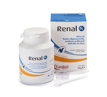 RENAL N MANGIME COMPLEMENTARE PER CANI E GATTI BARATTOLO 70 G - doctorpill.it
