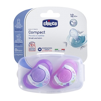 CHICCO SUCCHIETTO COMPACT GIRL S 16-36 MESI 2 PEZZI - doctorpill.it