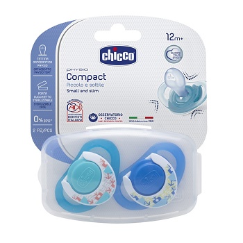 CHICCO SUCCHIETTO COMPACT BOY S 16-36 MESI 2 PEZZI - doctorpill.it
