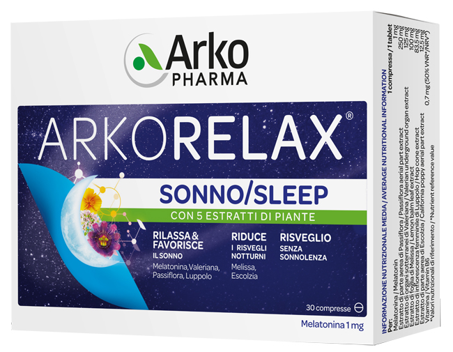 ARKORELAX SONNO 30 COMPRESSE - doctorpill.it
